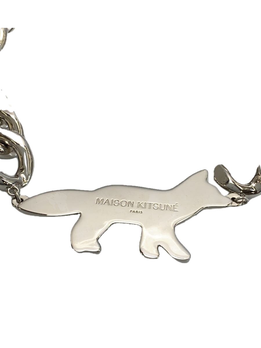 【中古】MAISON KITSUNE◆首飾り/SILVER/SLV/とっ始め有/メンズ/ju06600ap0007【服飾雑貨他】