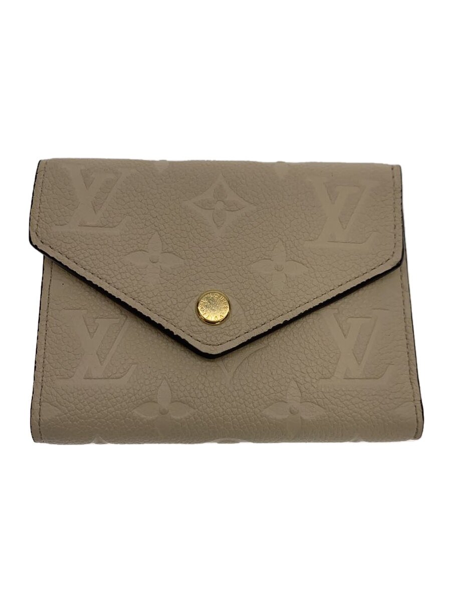 【中古】LOUIS VUITTON◆ポルト・フォイユ・ヴィクトリーヌ_モノグラム・アンプラント_BEG/牛革/BEG/レディース//【服飾雑貨他】 29,029円