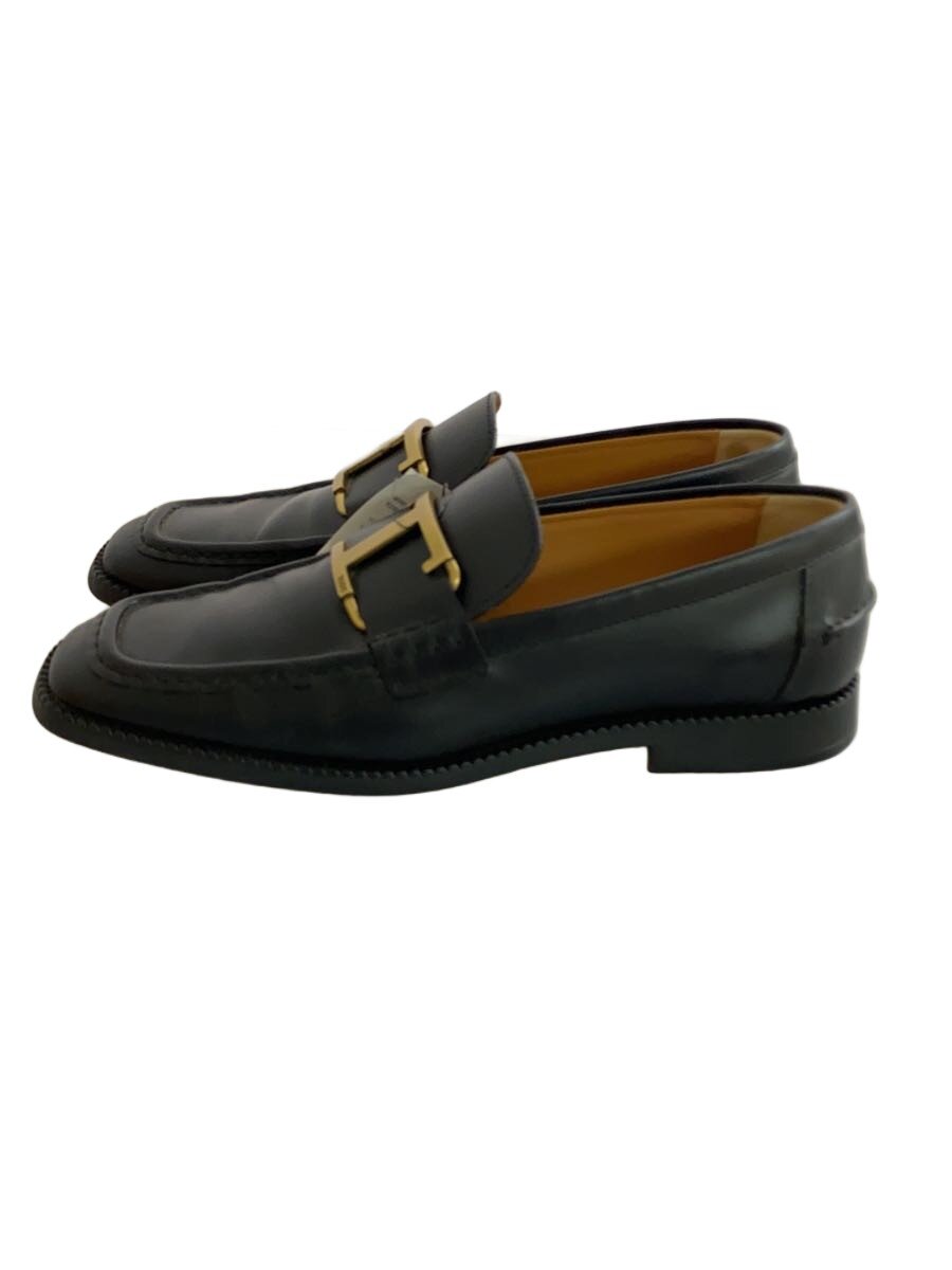 【中古】TOD&rsquo;S◆ローファー/37.5/BLK/レザー【シューズ】｜2ｎｄ STREET 店
