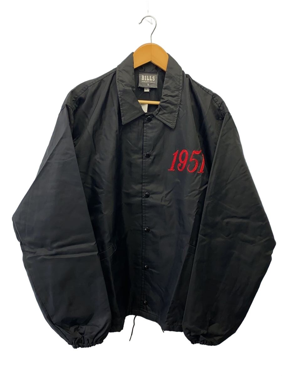 【中古】BILLS ATHLETIC DEPT./80s-90s/うしろ側チェーン店編み目/コーチジャケット/L/ナイロン【メンズウェア】