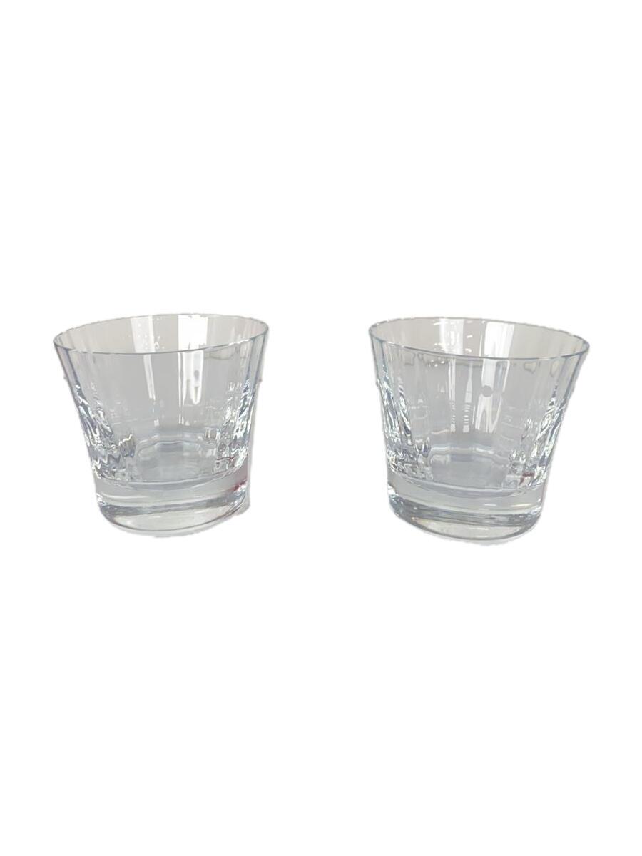 【中古】Baccarat◆ミルニュイ/グラス/ロックグラス/2点セット/クリアー【キッチン用品】