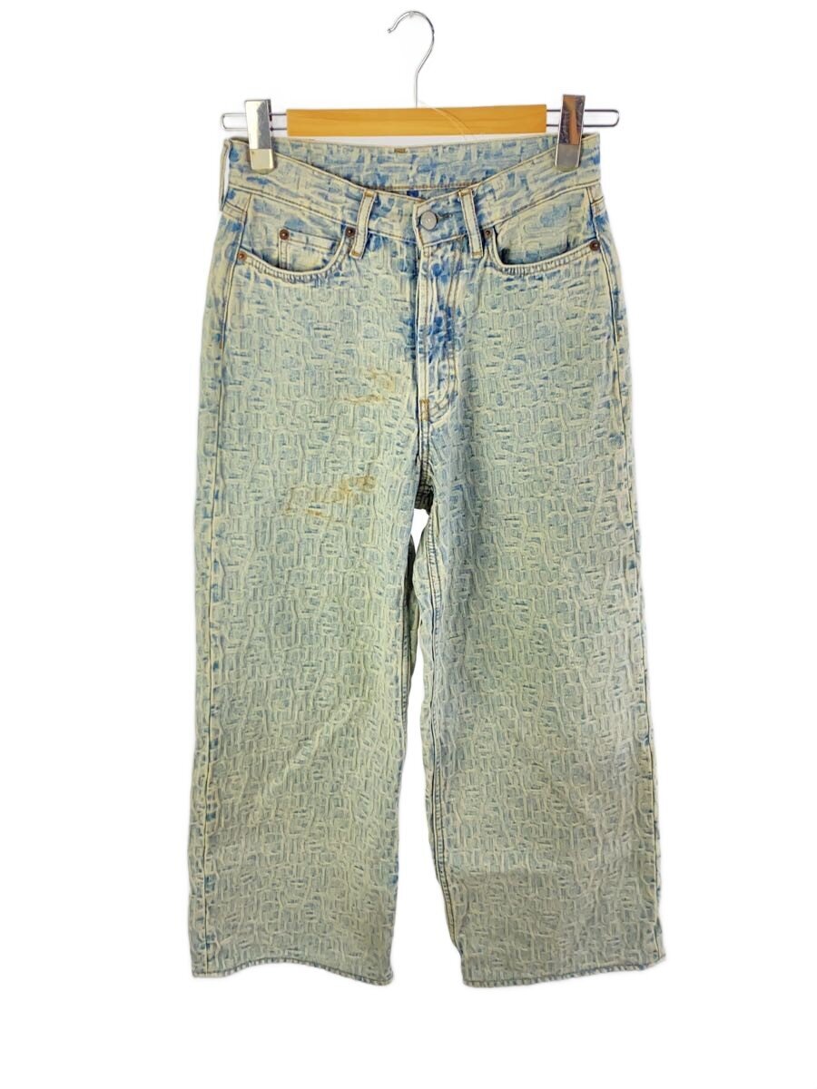 【中古】Acne Studios(Acne)◆ルーズフィットジーンズ 1981F FN  Monogram/32/広広としたジーンズ/モノグラム/A00433【レディース御召しもの】