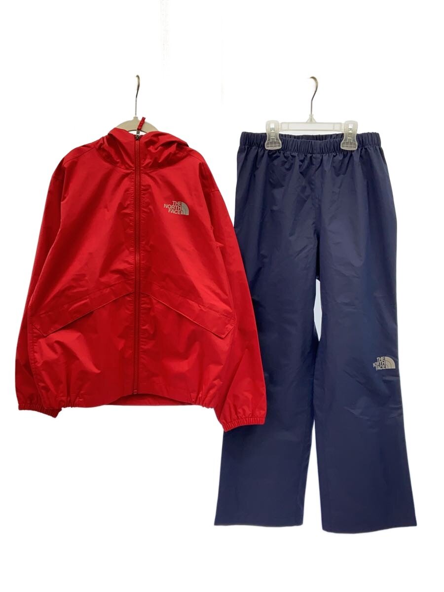 【中古】THE NORTH FACE◆雨合羽/140糎/ナイロン/RED/NPJ12112【キッズ】