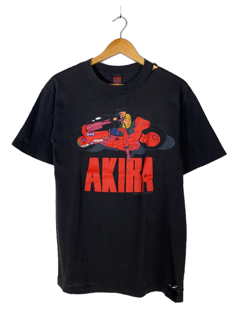 【中古】FASHION VICTIM◆半袖Tシャツ/M/コットン/ブラック/1988/AKIRA/両面プリント//【メンズウェア】｜2ｎｄ STREET 店
