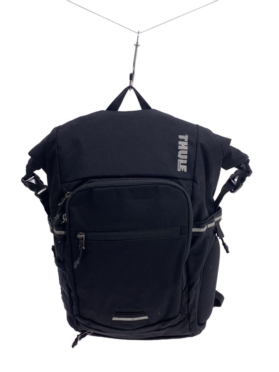 【中古】THULE◆背嚢/--/黒いこと/無地/御徒面子【御徒面子】