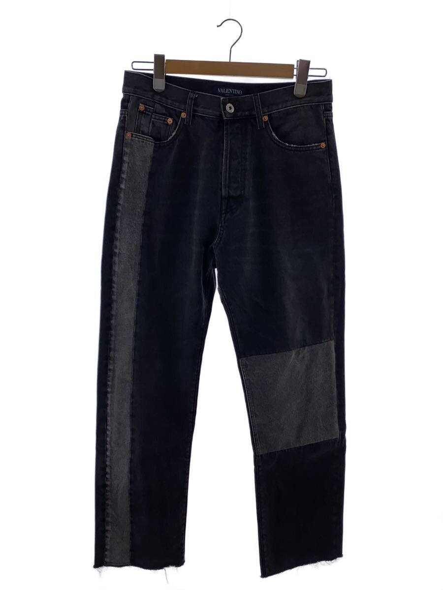 【中古】VALENTINO◆パッチワーク/ストレートパンツ/30/コットン/BLK/無地/WV3DE01U7FU//【メンズウェア】｜2ｎｄ STREET 店