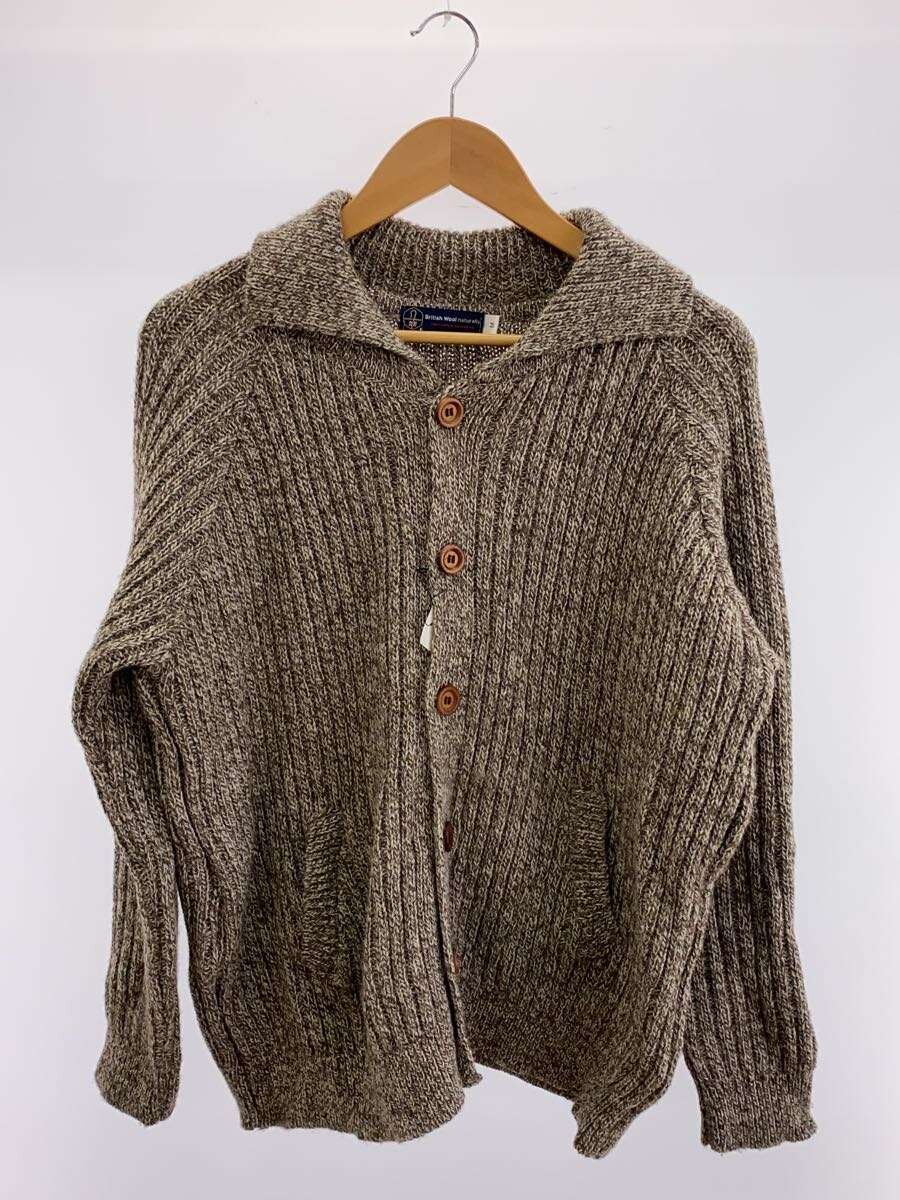 【中古】BritishWoolnaturally/ジレー(朦々たる)/M/羊毛/BRW【メンズウェア】