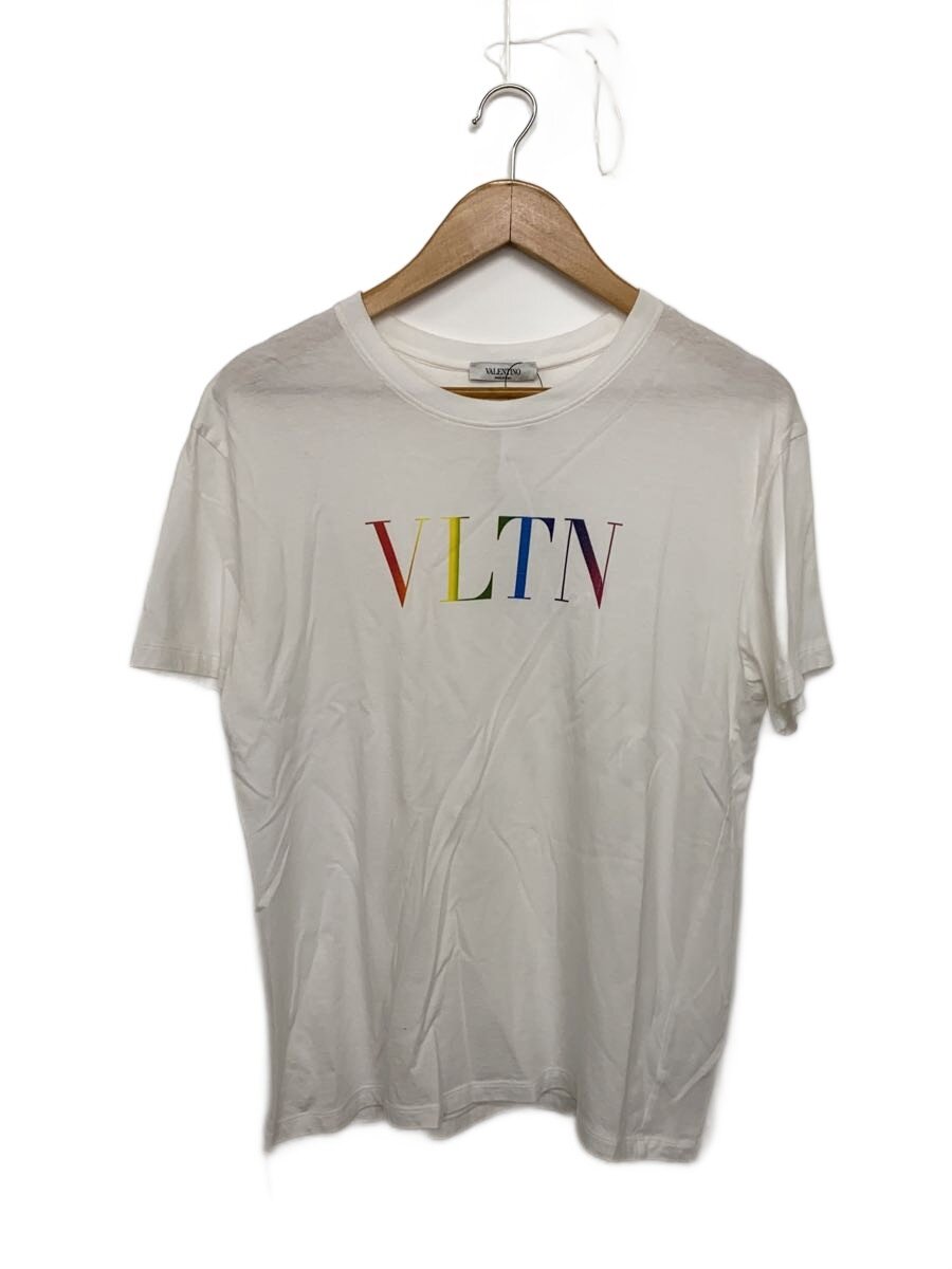 【中古】VALENTINO◆マルチカラーロゴTシャツ/M/コットン/WHT/VV3MG10V72U【メンズウェア】｜2ｎｄ STREET 店