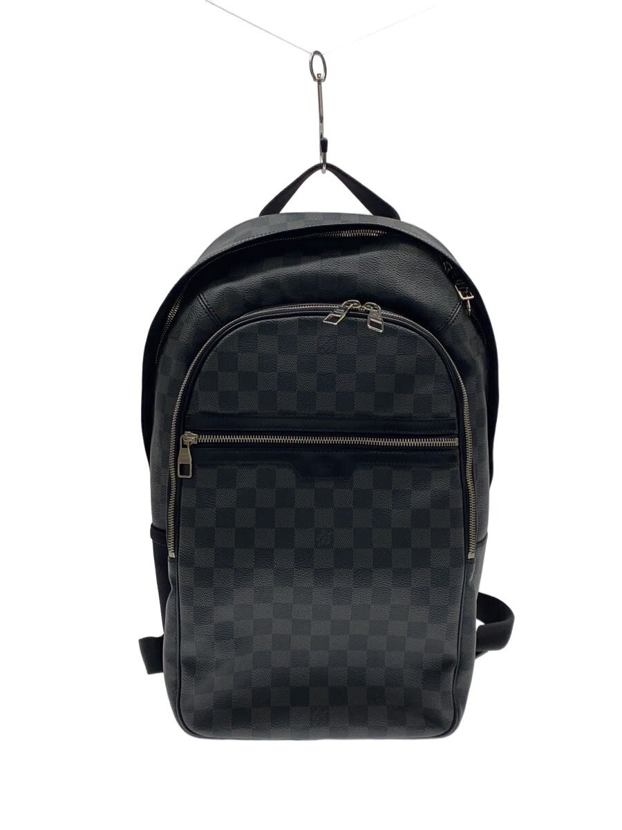 【中古】LOUIS VUITTON◆ミ蝦_ダミエ・グラフィット_BLK/PVC/BLK//【御徒面子】