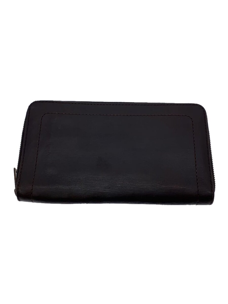 【中古】LOUIS VUITTON◆ジッピー・オーガナイザー_オンブレ_GRY/なめし革/BRW/メンズ【服飾雑貨他】