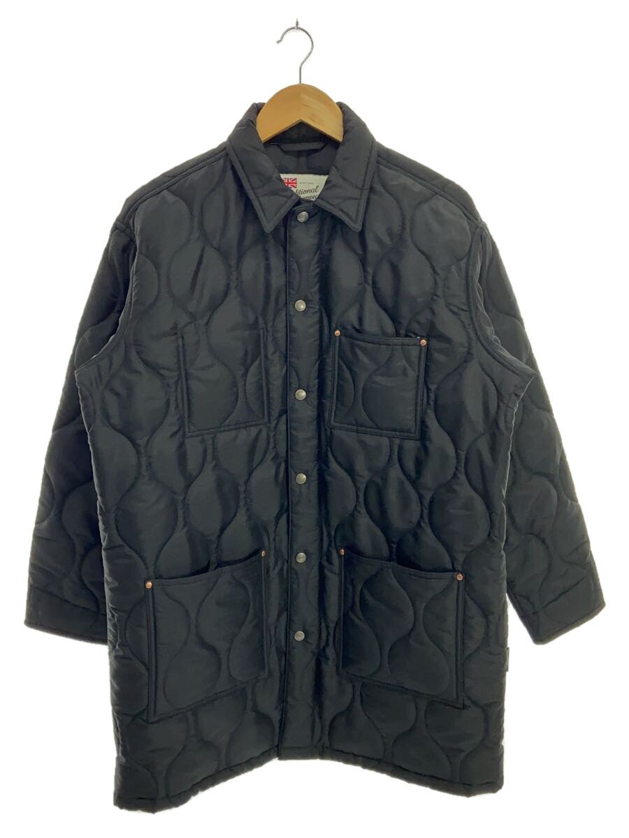 【中古】Traditional Weatherwear◆キルティング上衣/38/ポリエステル/BLK【メンズウェア】
