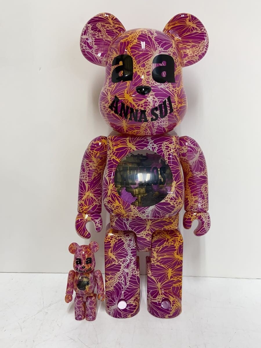 【中古】MEDICOM TOY◆ベアブリック/アトモス×アナスイ/100&400/【ホビー】