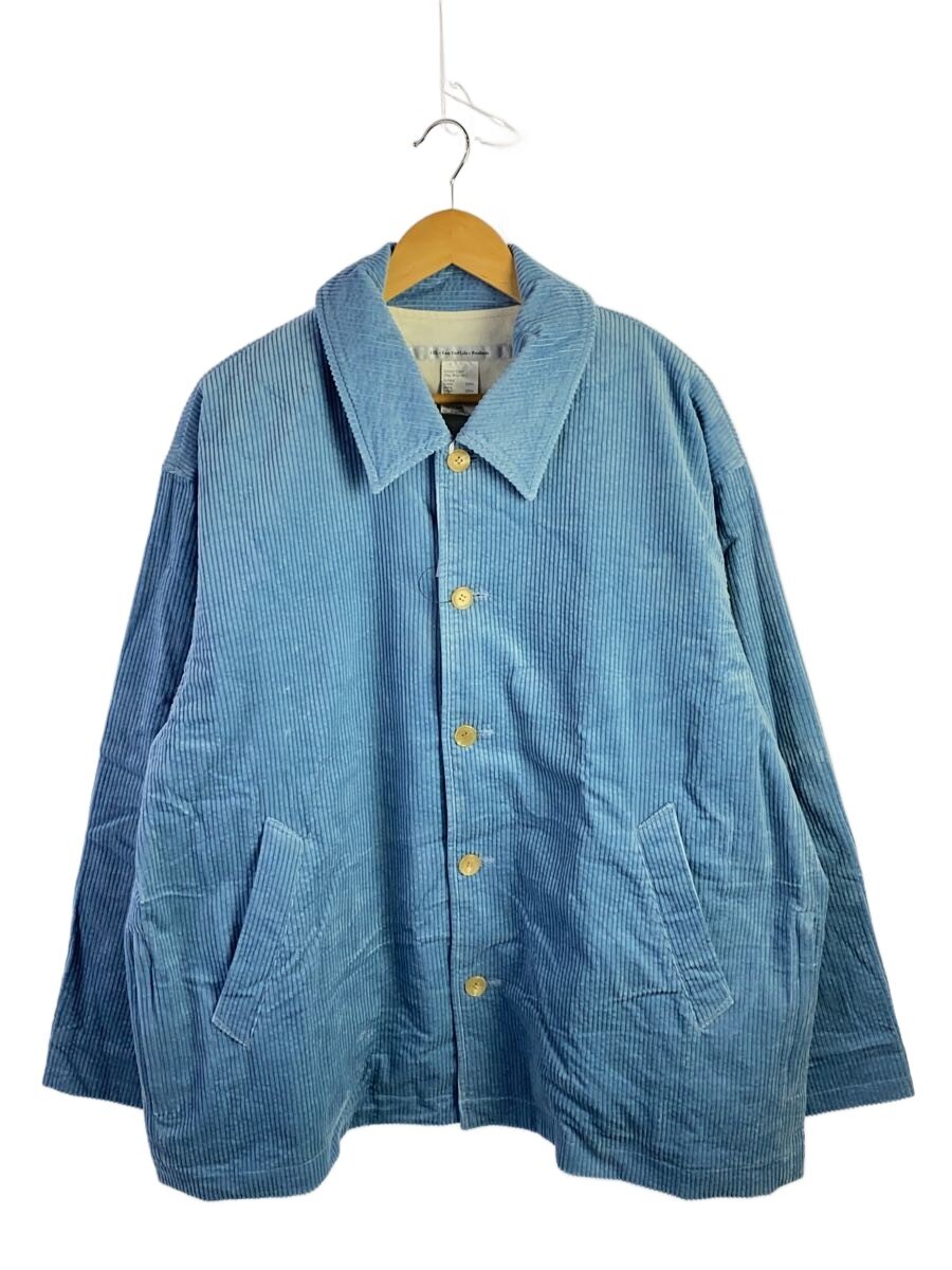 【中古】EEL◆RODEO COAT/ジャケット/M/コーデュロイ/BLU/無地/E-22164FSV/タグ付き【メンズウェア】｜2ｎｄ STREET 店
