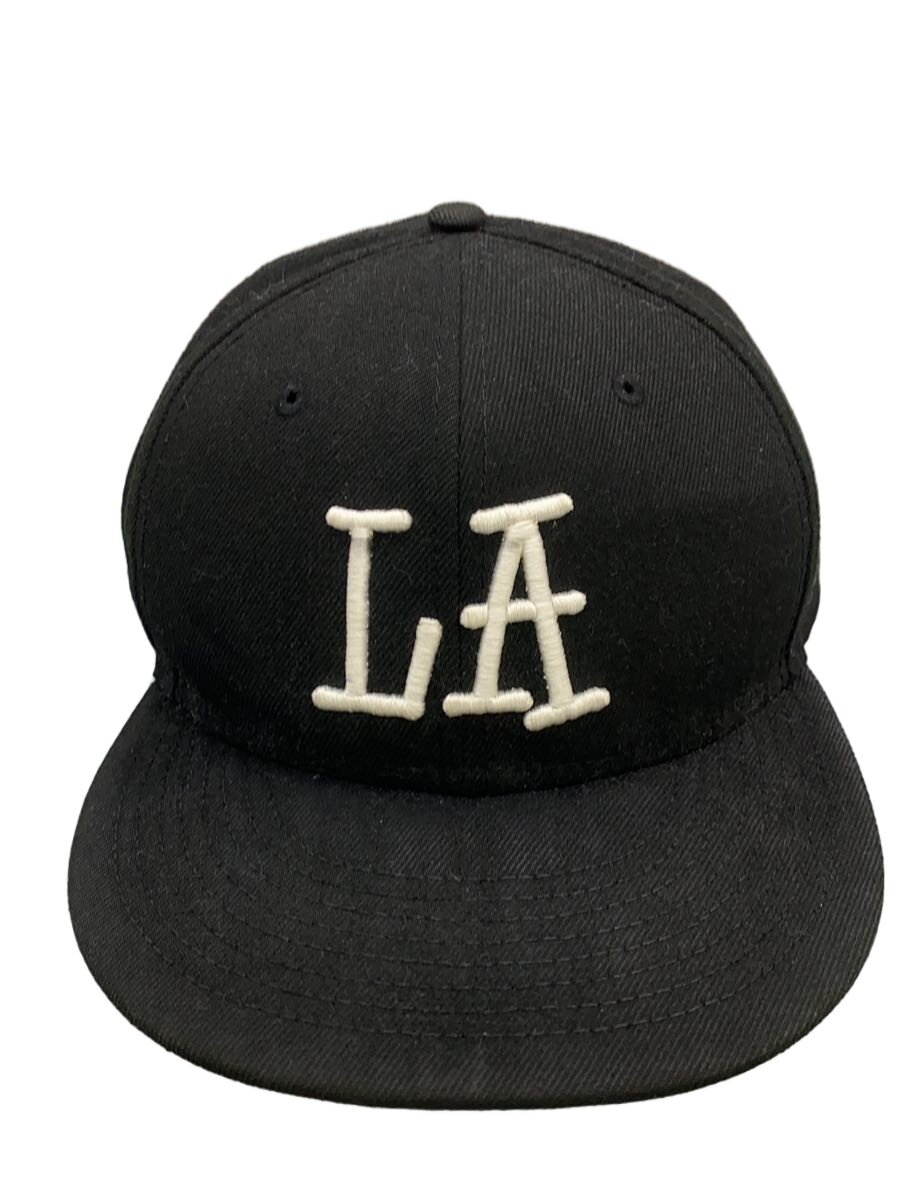 【中古】STUSSY◆旗がしら/7 1/4/ポリエステル/黒いこと/メンズ/ニュー内鰓【服飾雑貨他】