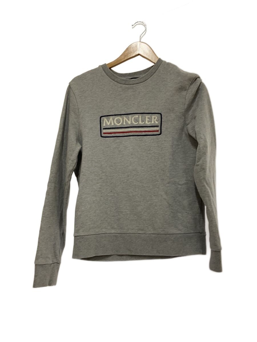 【中古】MONCLER◆スウェット/S/コットン/WHT/無地/D10918038850 80984//【メンズウェア】｜2ｎｄ STREET 店