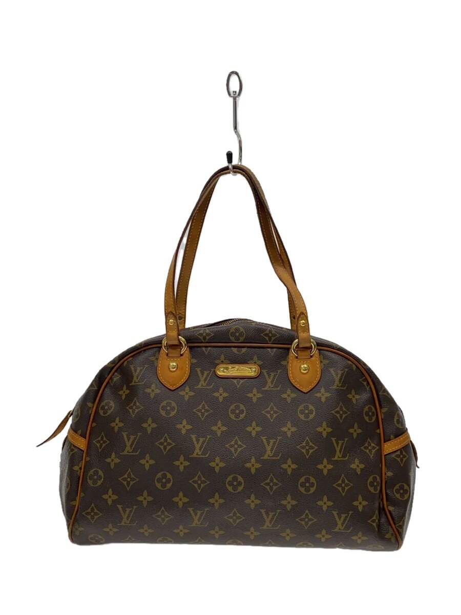【中古】LOUIS VUITTON◆モントルグイユGM_モノグラム・キャンバス_BRW/PVC/BRW【バッグ】｜2ｎｄ STREET 店 43,329円