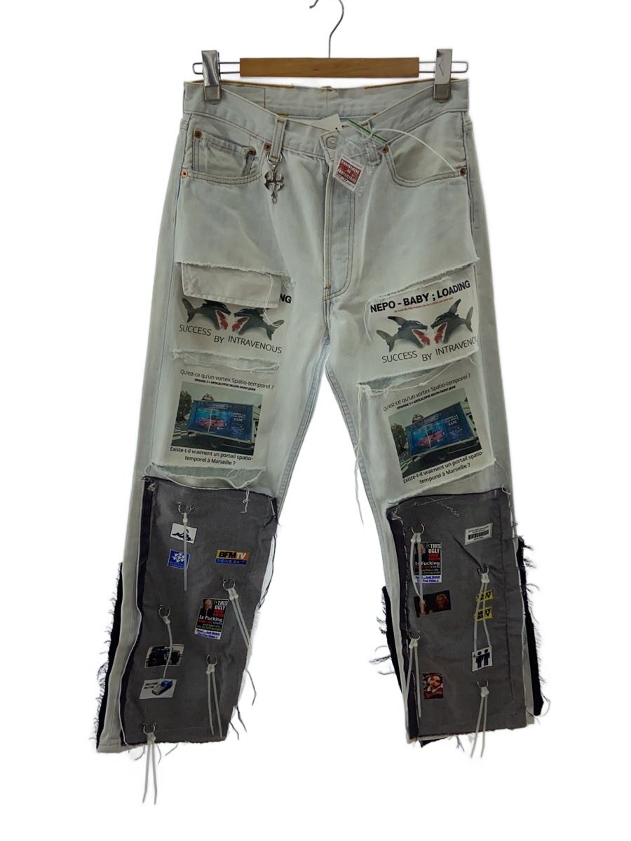 【中古】coucou_bebe75018/NEPO BABY DENIM JEANS/ボトム/32/デニム/IDG/パンツ【メンズウェア】|2nd STREET 店