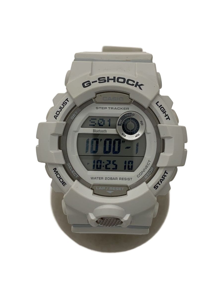 【中古】CASIO◆石英ウォッチ/デジタル/WHT/GBD-800【服飾雑貨他】