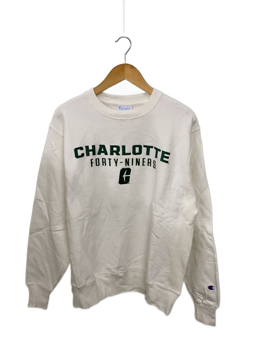 【中古】Champion◆汗水/M/綿織物/WHT【メンズウェア】
