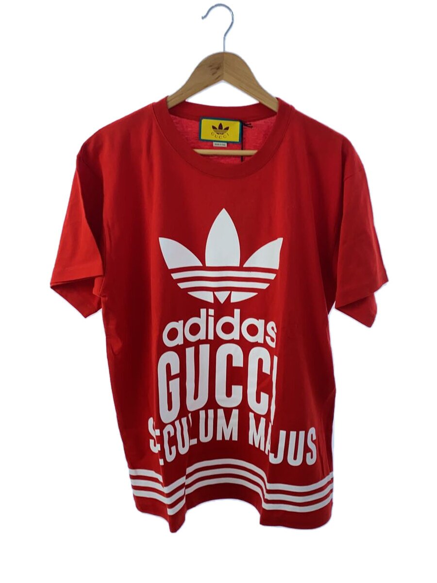 【中古】GUCCI◆Tシャツ/XS/コットン/RED/616036 XJEW1/Cotton Jersey T-shirt/2022AW【メンズウェア】｜2ｎｄ STREET 店
