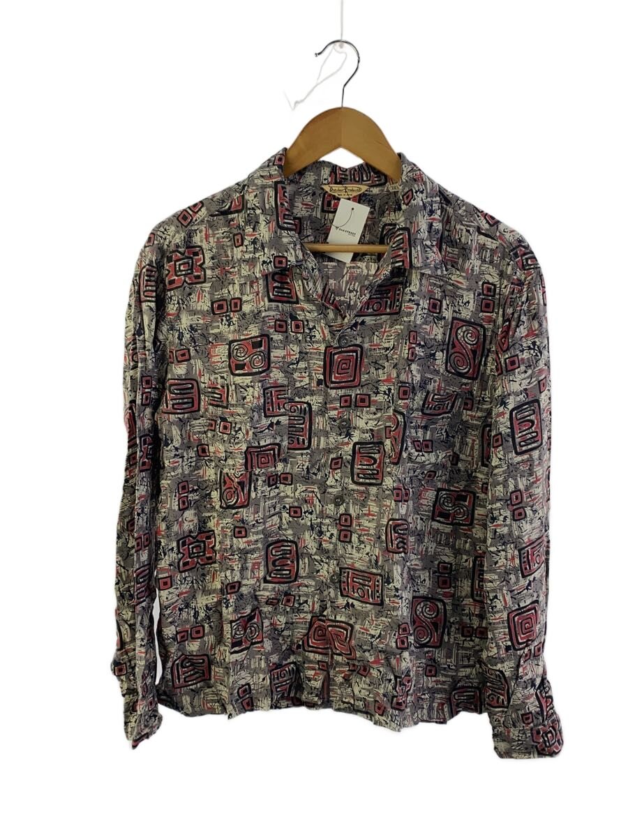 【中古】BUTCHER PRODUCTS◆長袖プルオーバー/--/--/総柄【メンズウェア】