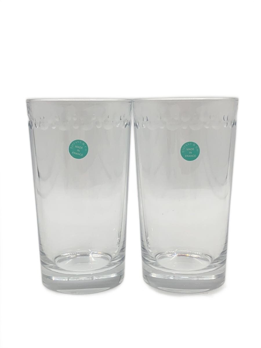 【中古】TIFFANY&Co.◆グラス/2点セット/CLR【キッチン用品】