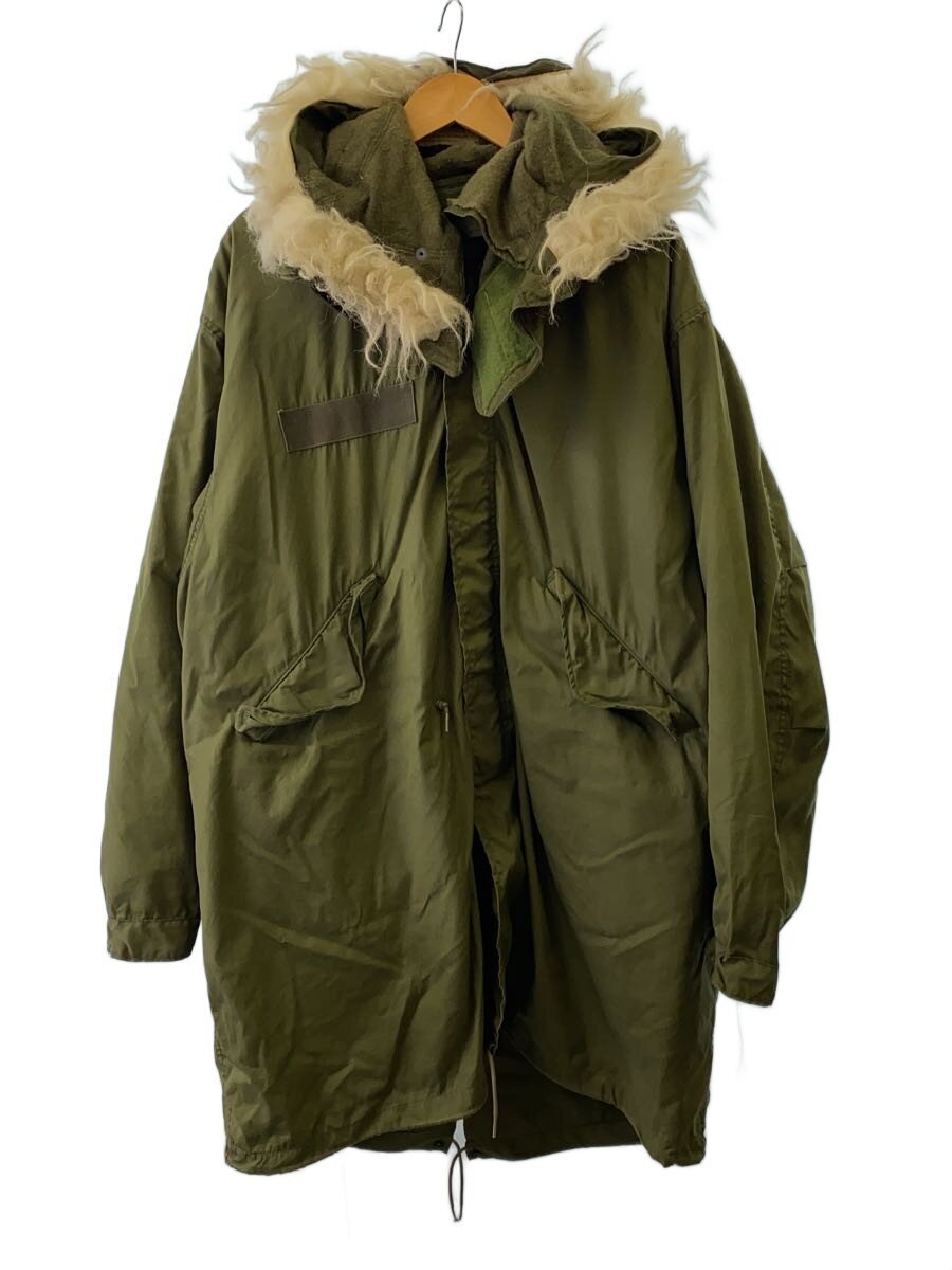 【中古】US.ARMY◆M65/80S/モッズコート/M/綿織物/GRN/無地【メンズウェア】