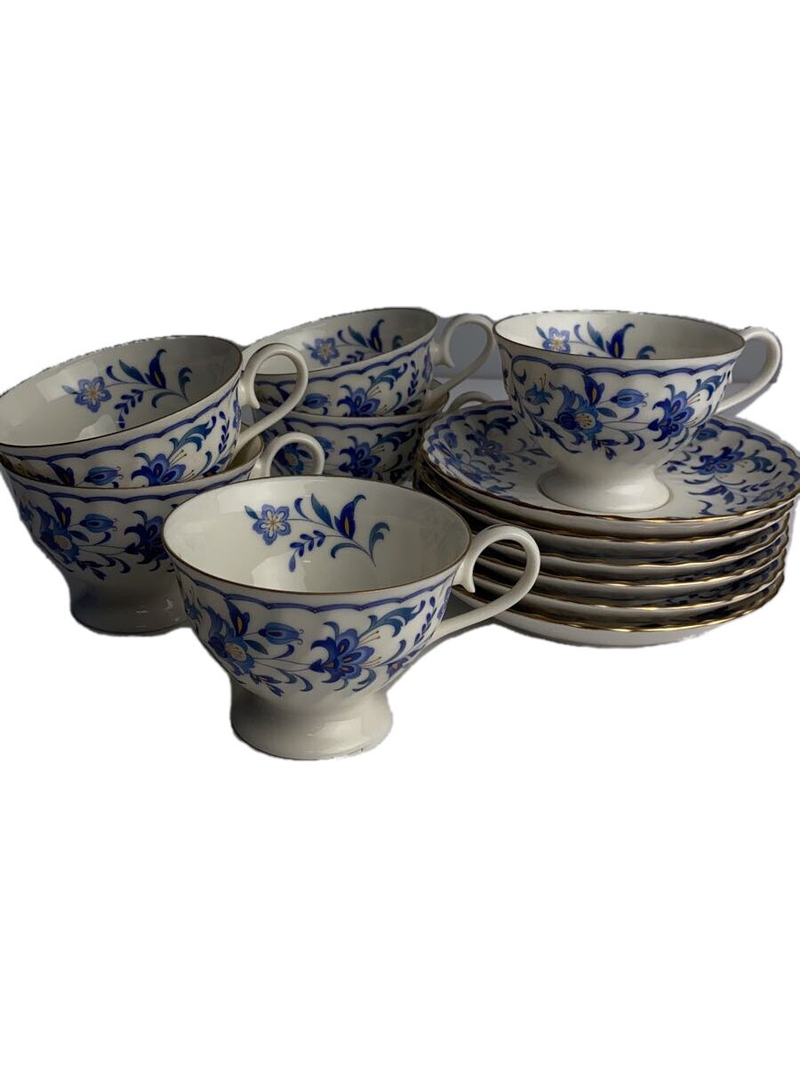 【中古】NARUMI◆カップ&ソーサー/6点セット【キッチン用品】