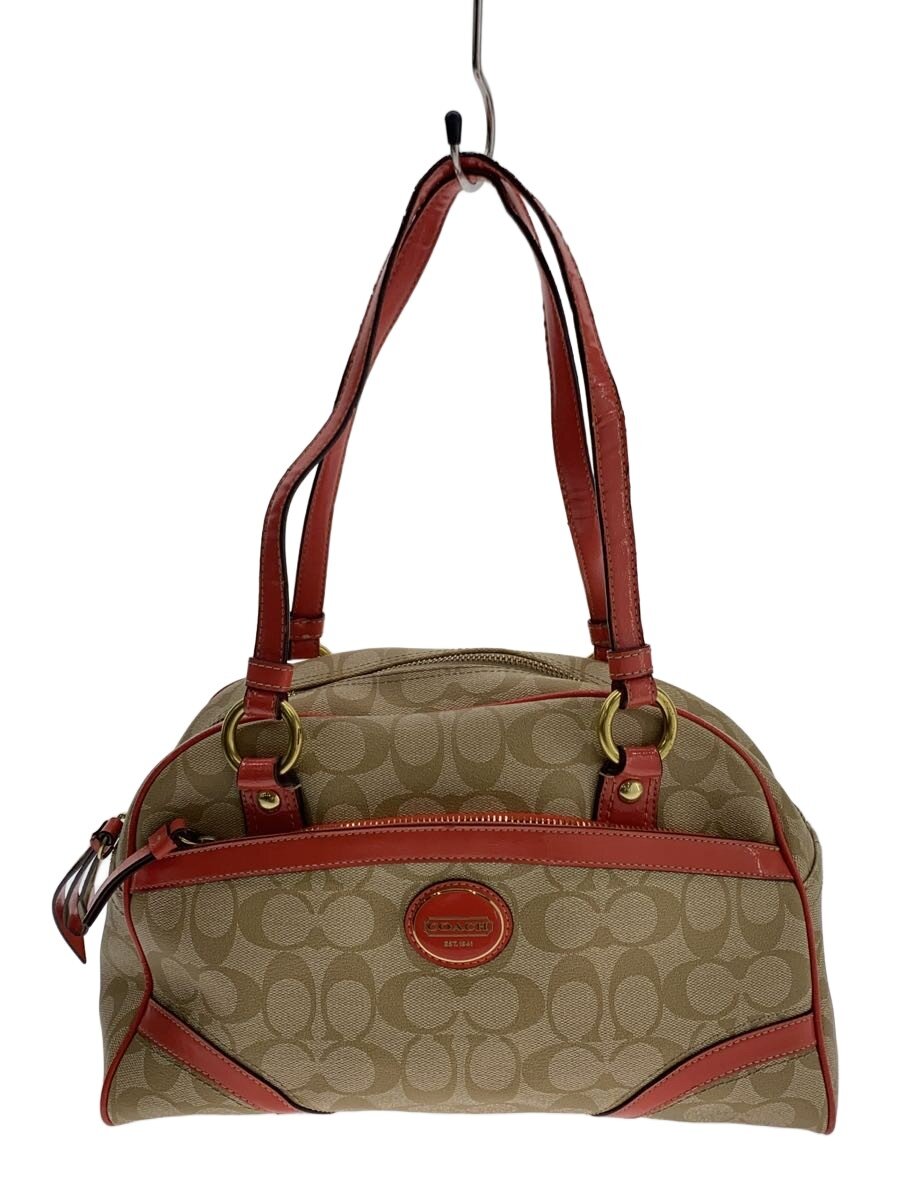 【中古】COACH◆御徒面子/--/マルチ色つや/総柄/M1220-F18918//【御徒面子】