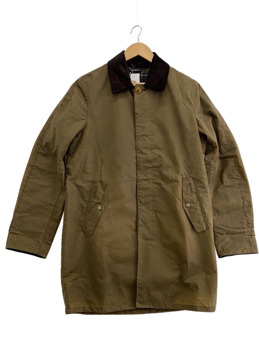 【中古】BARACUTA◆蝋涙上衣/上衣/M/綿織物/BEG/無地/252MWX2475//【メンズウェア】