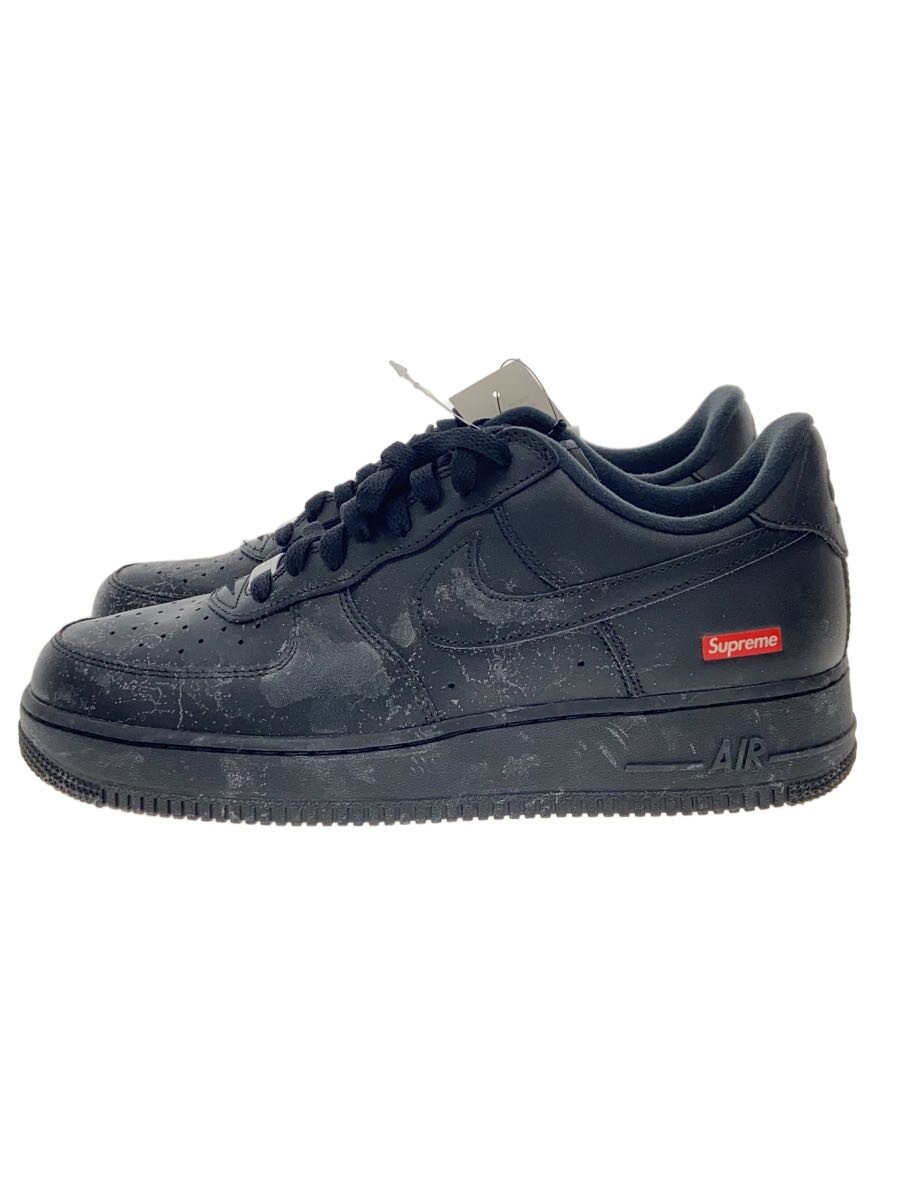 【中古】NIKE◆AIR FORCE 1 LOW/空軍 1 置き目/黒いこと/CU9225-001/27.5糎/BLK/なめし革//【シューズ】