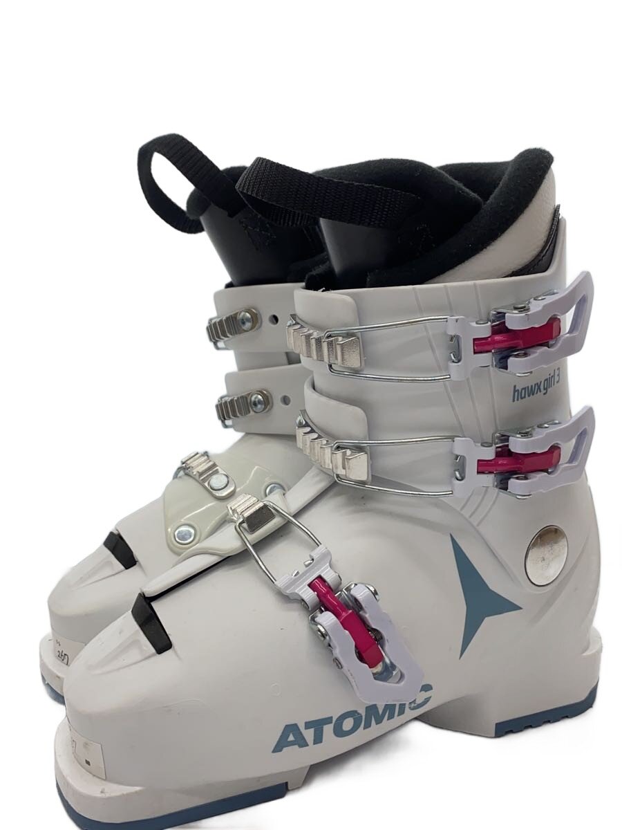 【中古】ATOMIC◆スキーの板ブーツ/22糎/WHT/成年者【運動競技】