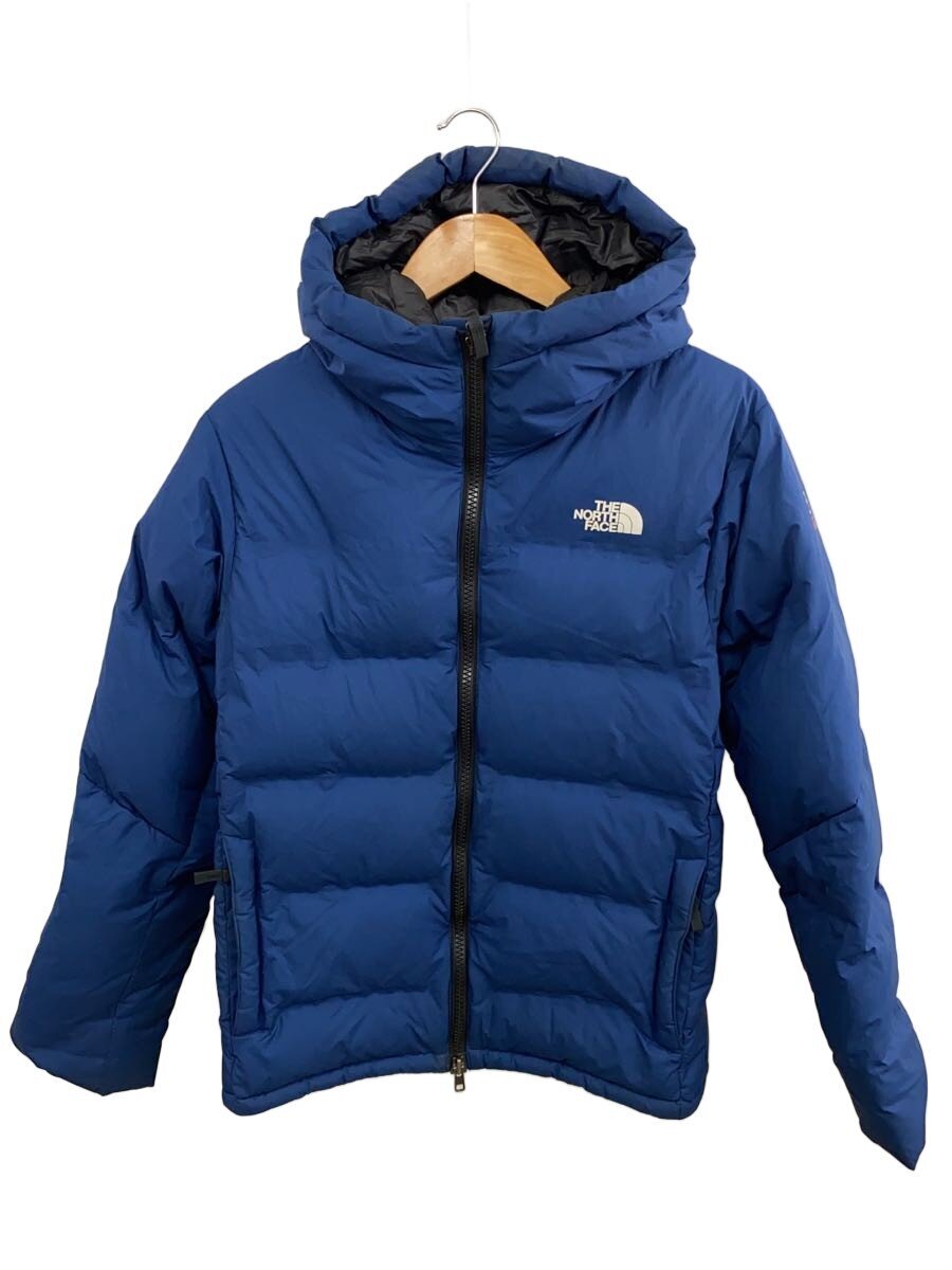 【中古】THE NORTH FACE◆BELAYER PARKA_ビレイヤーパーカ/--/ナイロン/NVY【メンズウェア】