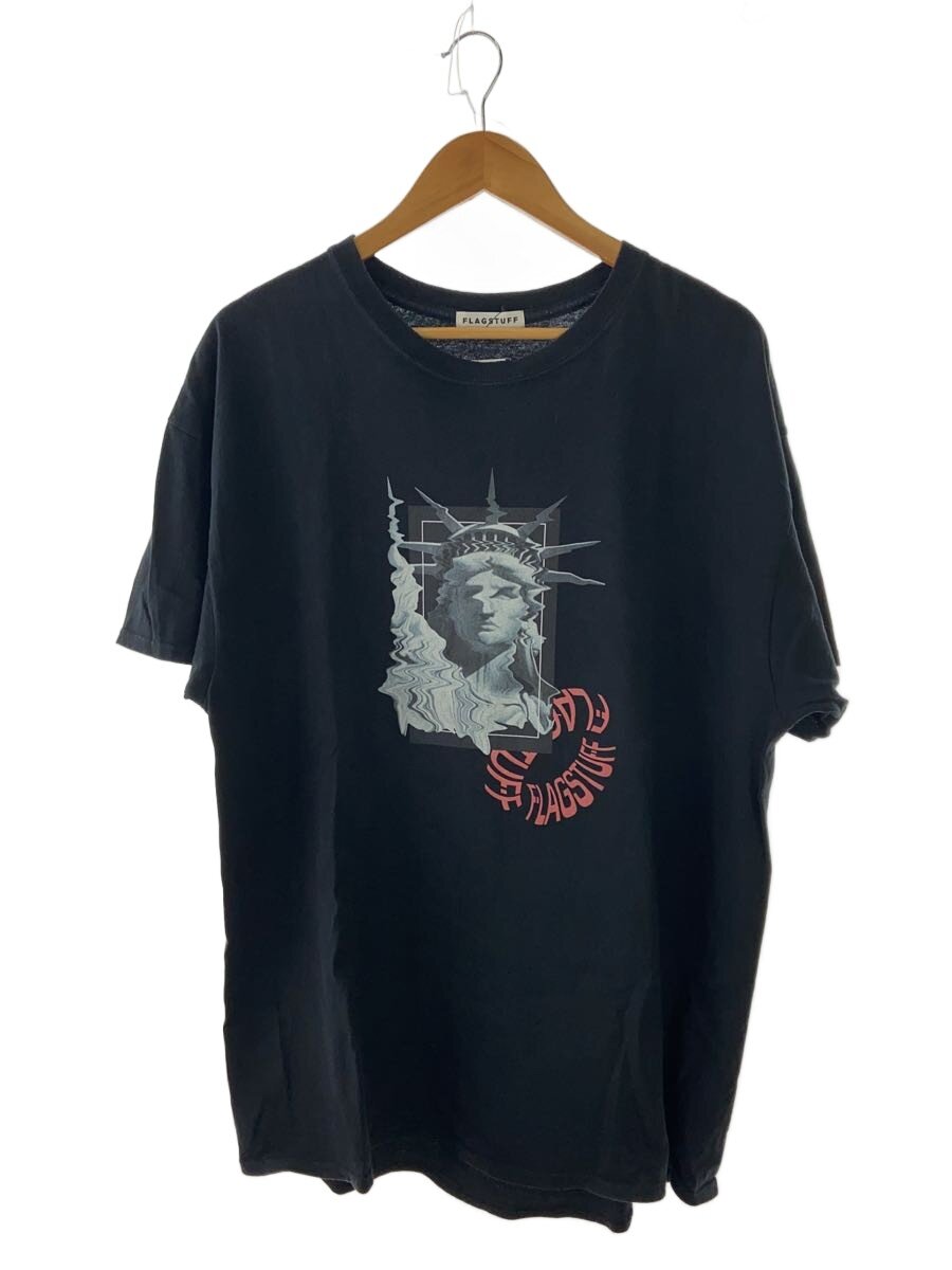 【中古】F-LAGSTUF-F◆20AW/親しさの吉祥天/プルオーバー/XL/綿織物/BLK/20AW-FS-76【メンズウェア】