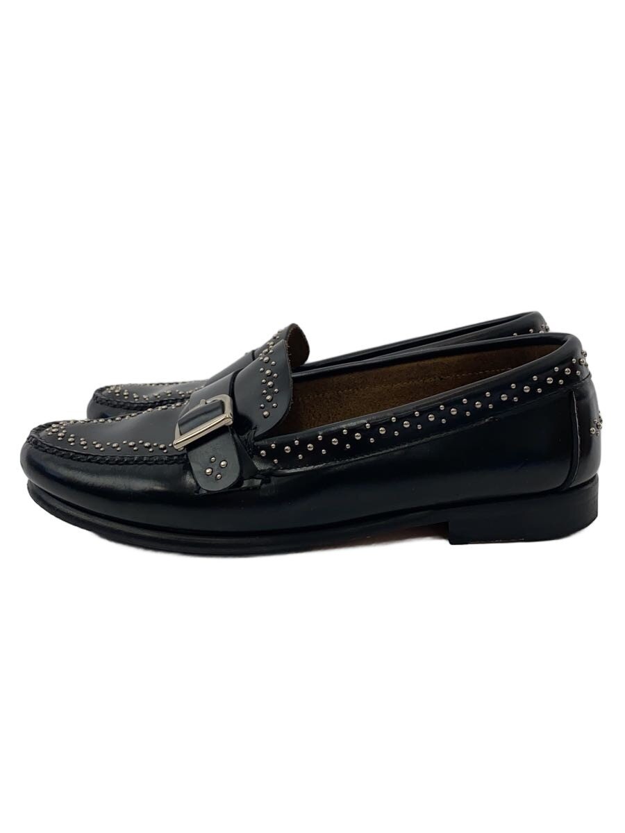 【中古】castellano/置き目毛革/37/BLK【シューズ】