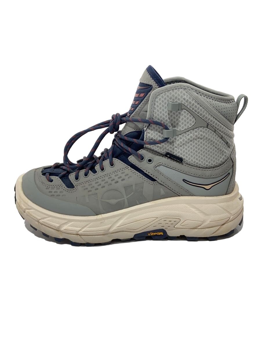 【中古】HOKA(HOKA ONE ONE)◆ハイカットスニーカー/24糎/GRY/1129958【シューズ】
