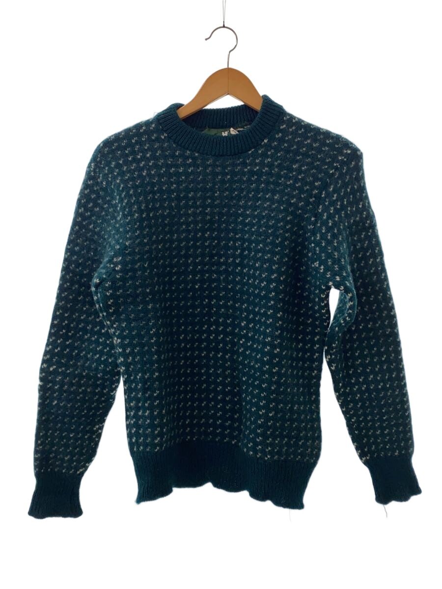 【中古】ニット・セーター(厚手)/L/ウール/GRN/総柄//【メンズウェア】|2nd STREET 店