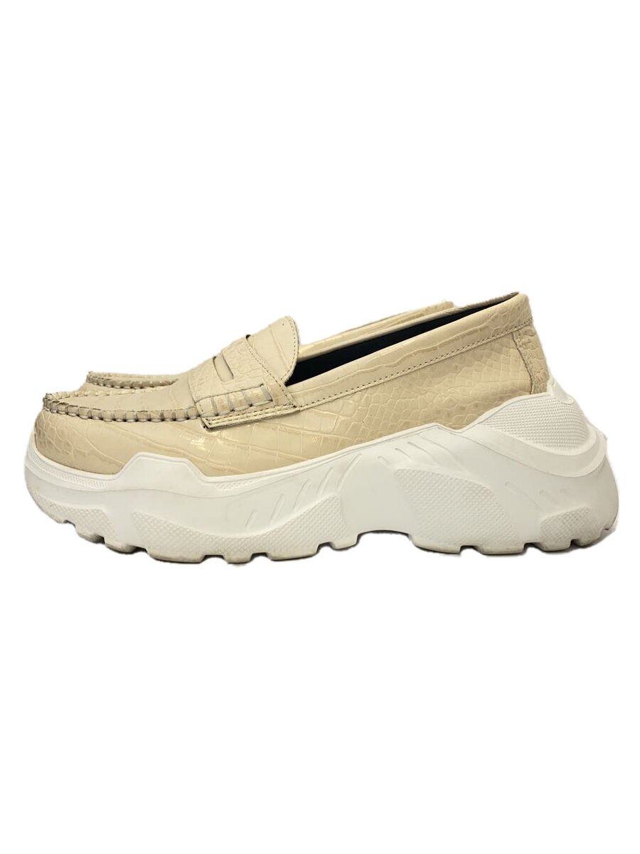 【中古】AKIKOAOKI◆AKIKOAOKI/置き目毛皮/22糎/CRM【シューズ】