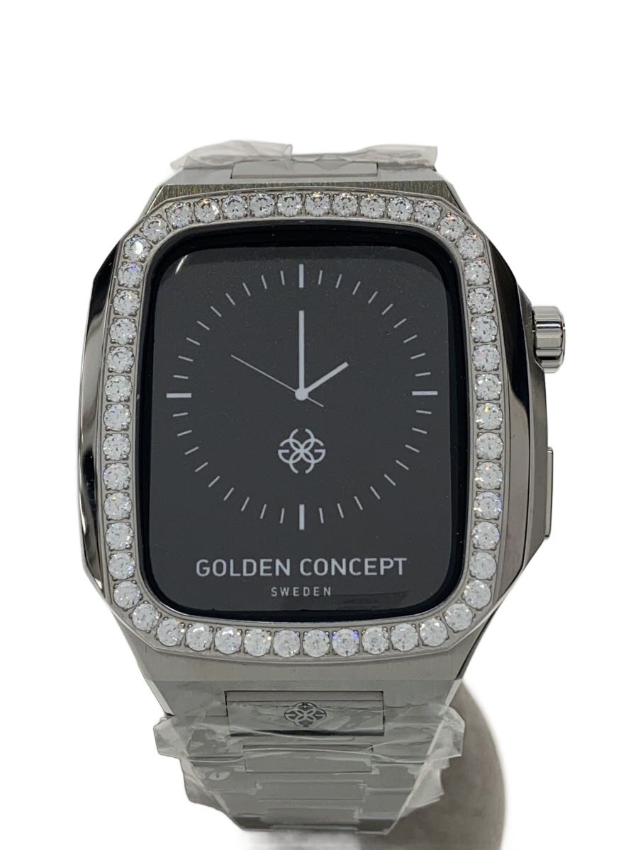 【中古】GOLDEN CONCEPT◆服飾雑貨/ステンレス鋼/SLV/メンズ/EVD-45/Apple Watch Series 7 8 9相応う【服飾雑貨他】