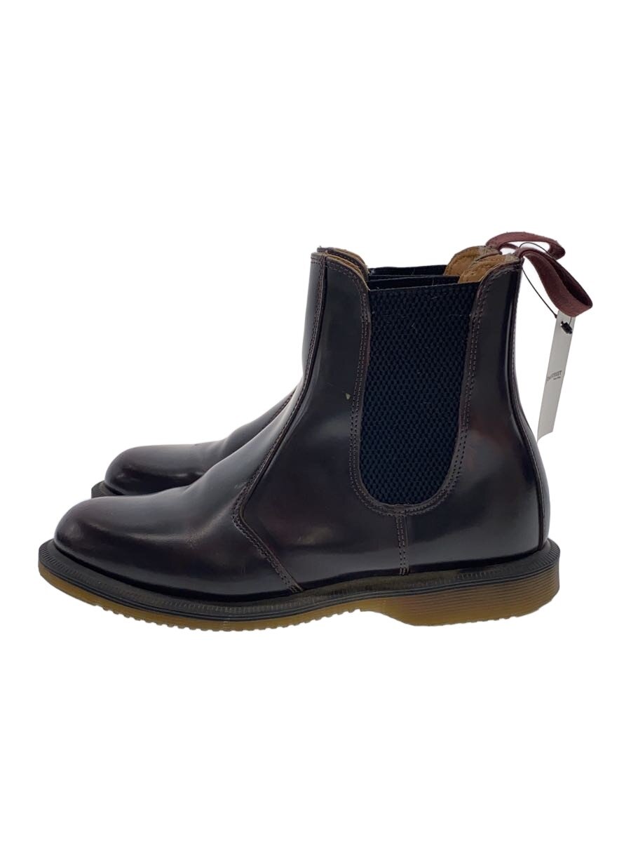 【中古】Dr.Martens◆サイドゴアブーツ/38/ブラウン/エナメル/AW006/FLORA//【シューズ】｜2ｎｄ STREET 店