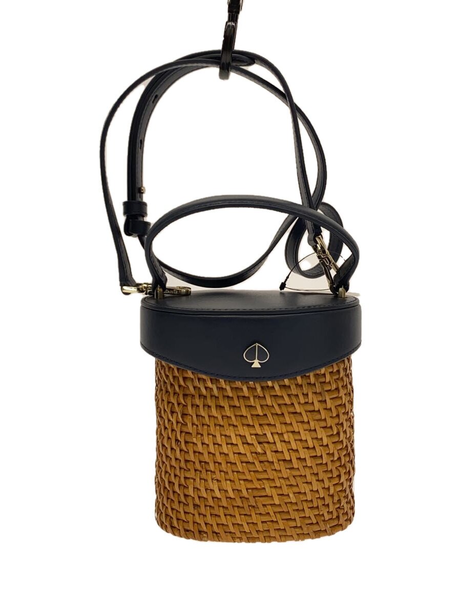 【中古】kate spade new york◆ショルダーバッグ/--/BRW【御徒面子】