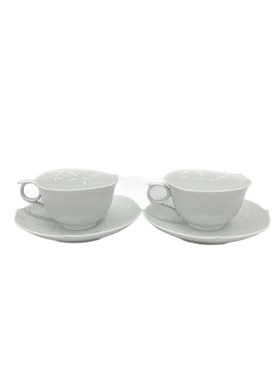 【中古】Meissen◆優勝杯\u0026平円盤/2点仕掛ける/WHT【勝手もと属具】 カップ＆ソーサー-コーヒー・お茶用品