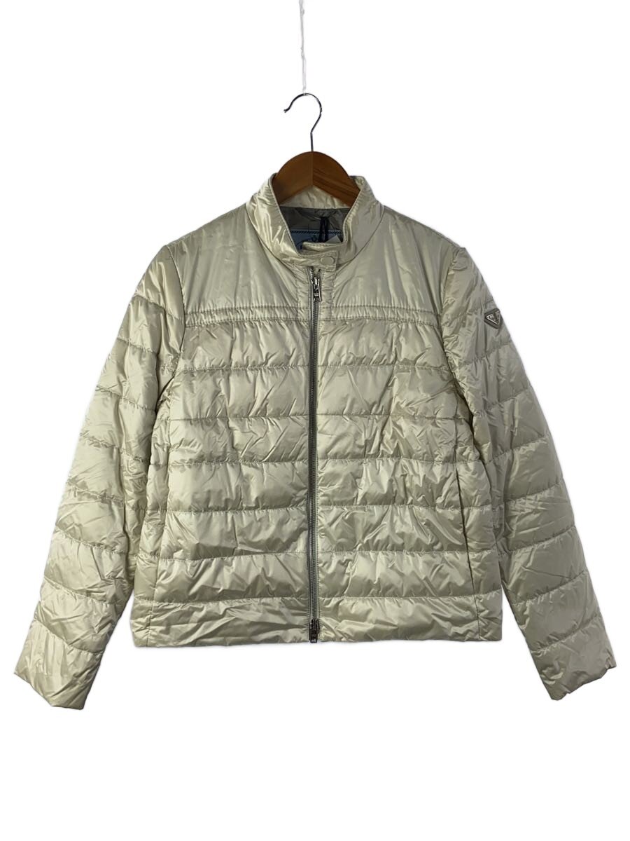 【中古】PRADA◆ダウンジャケット/44/ナイロン/WHT/無地/ACS1 2019 1217【レディースウェア】|2nd STREET 店