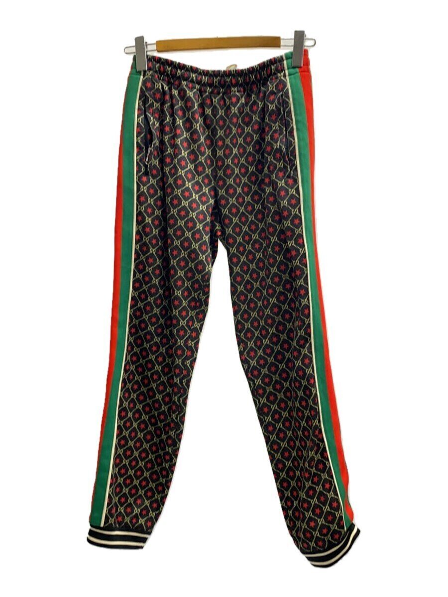 【中古】GUCCI◆トラックロングパンツ/S/シミ有/ポリエステル/ブラック/575735-XJBA6【メンズウェア】|2nd STREET 店