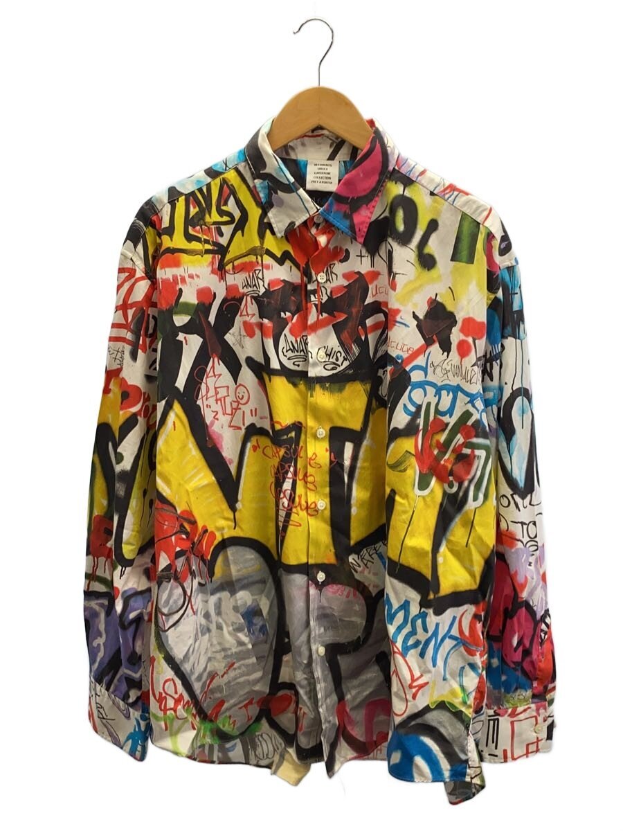 【中古】VETEMENTS◆長袖シャツ/L/コットン/マルチカラー/総柄【メンズウェア】|2nd STREET 店