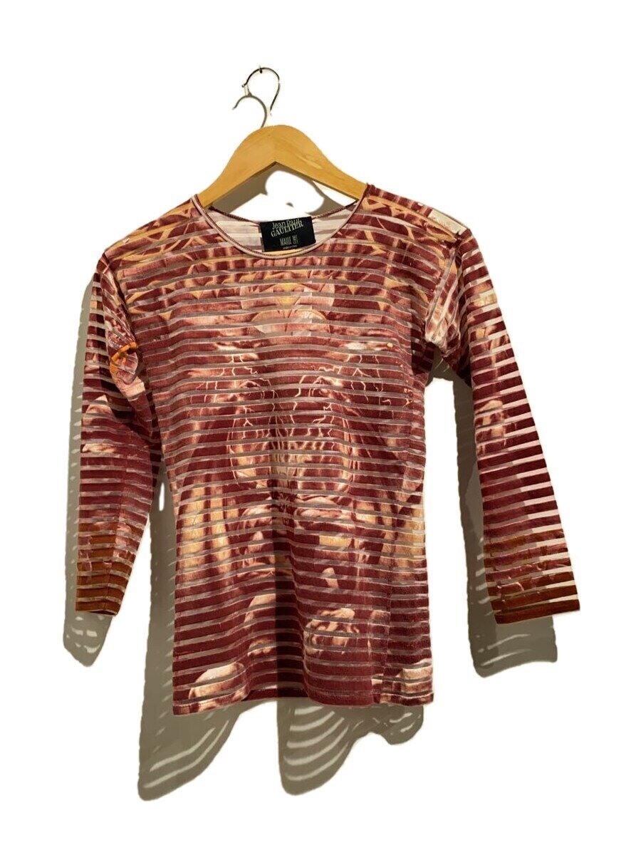 【中古】Jean Paul Gaultier◆ガーゴイル/長袖カットソー/S/コットン/RED/499994//【レディースウェア】｜2ｎｄ STREET 店