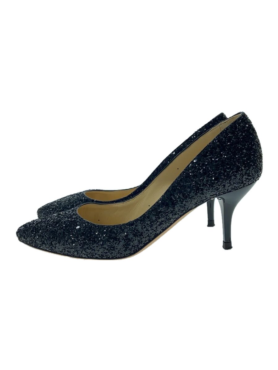 【中古】JIMMY CHOO◆パンプス/36/黒いこと【シューズ】