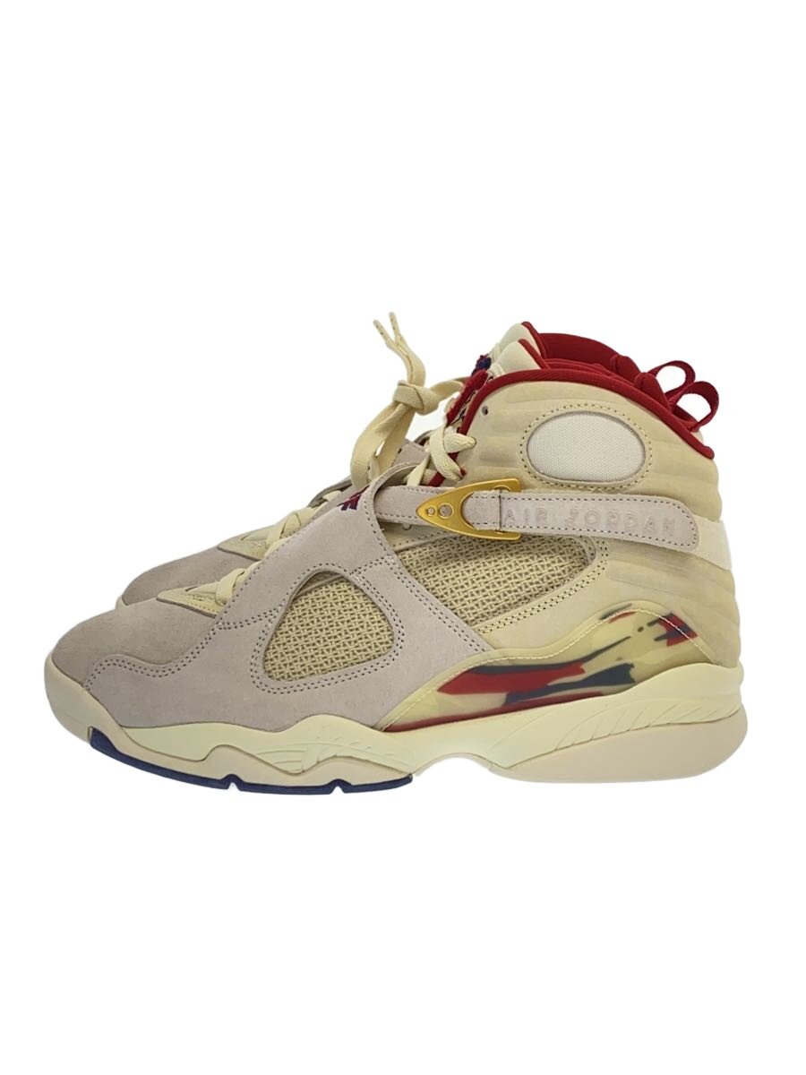 【中古】NIKE◆X SOLEFLY AIR JORDAN 8_X ソールフライ エアジョーダン 8/27糎/WHT【シューズ】