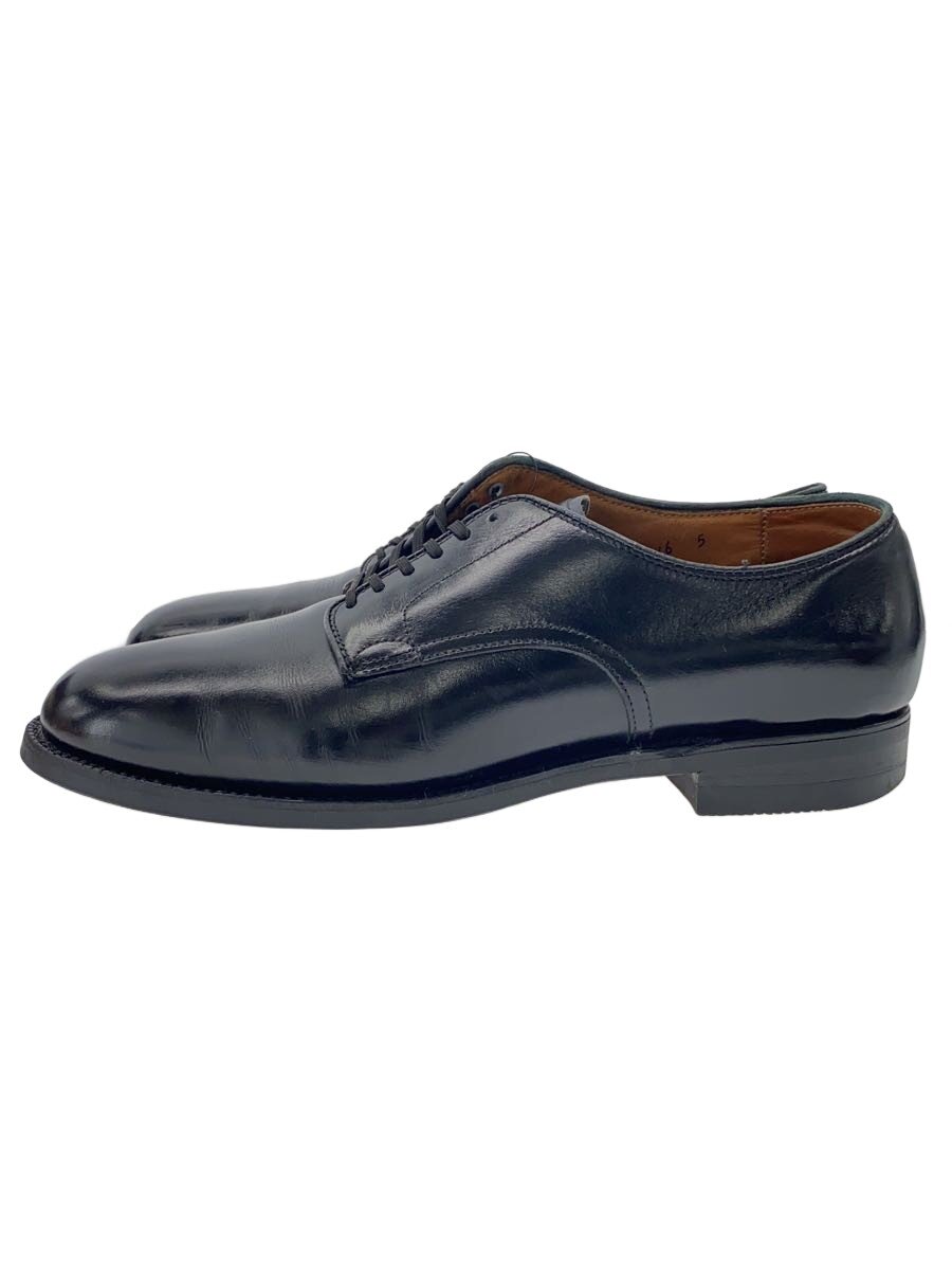 【中古】Alden◆Military Plain Toe Ox/お召しものシューズ/US8.5/BLK/牛皮/53711【シューズ】