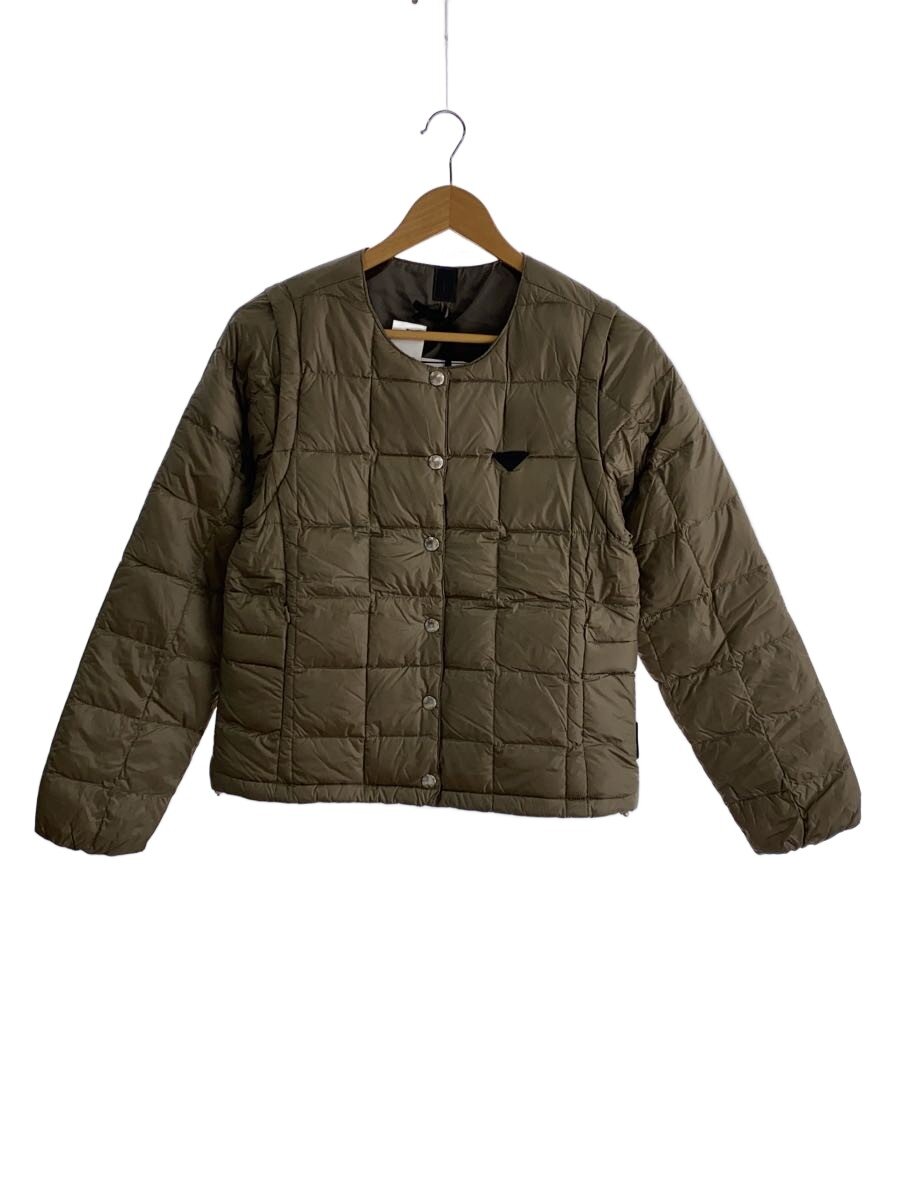 【中古】TAION◆ダウンジャケット/M/ナイロン/KHK/ex-w04【レディースウェア】｜2ｎｄ STREET 店